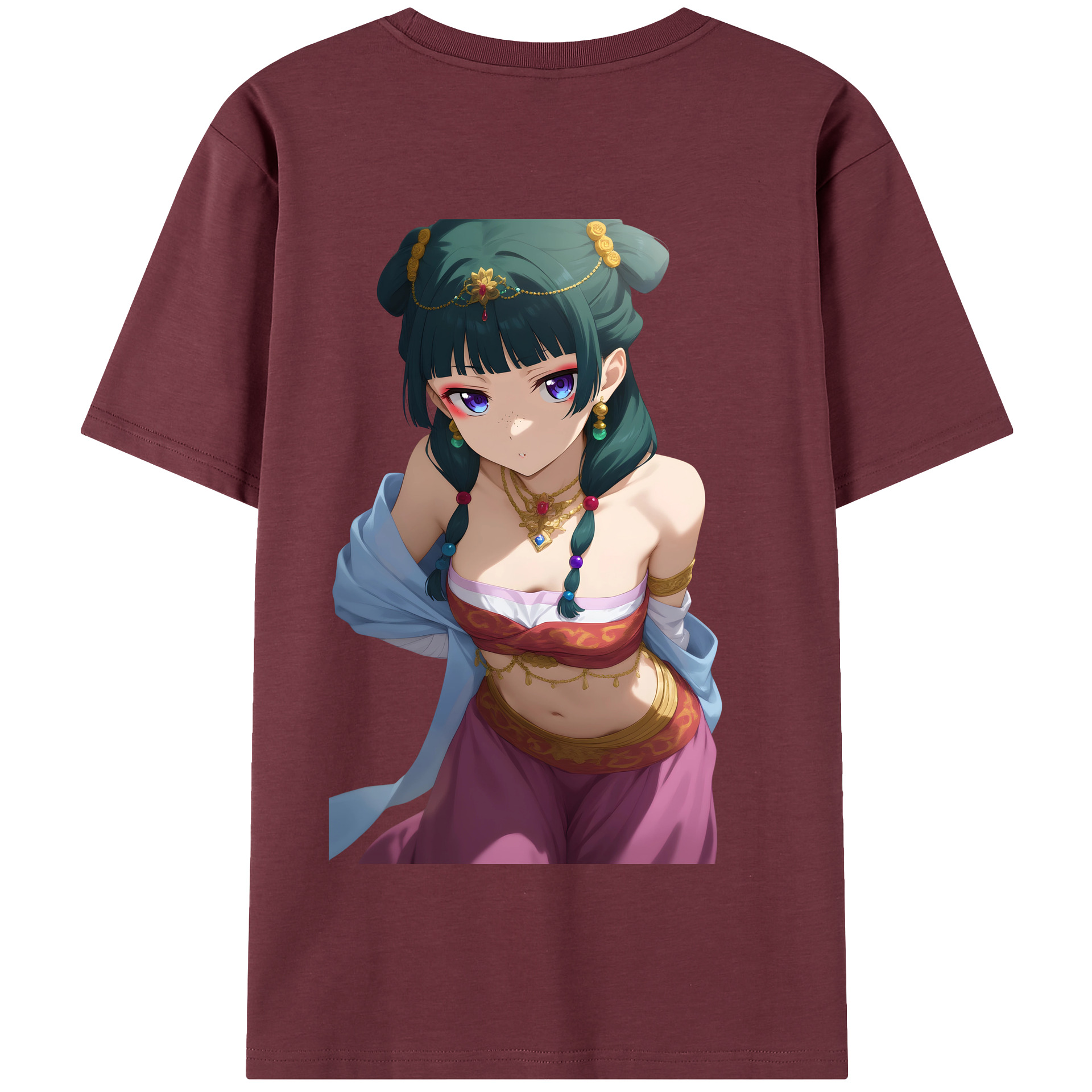 （画像用） 薬屋のひとりごと The Apothecary Diaries 綿100％半袖Tシャツ（背面プリント）